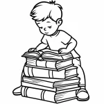 coloriage Rentrée Scolaire à imprimer pour enfant de 2 ans