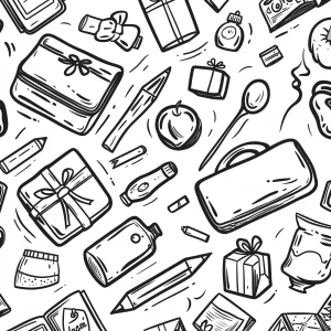 coloriage Rentrée Scolaire à imprimer pour enfant de 2 ans
