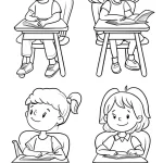coloriage Rentrée Scolaire a imprimer gratuit