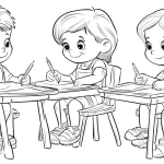 coloriage Rentrée Scolaire à imprimer