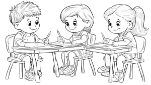 coloriage Rentrée Scolaire à imprimer