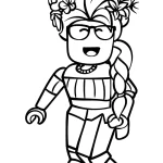 coloriage Roblox pour enfants