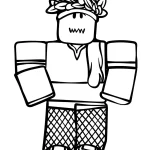 coloriage Roblox gratuit en ligne