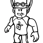 coloriage Roblox a imprimer