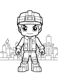 coloriage Roblox pour enfants