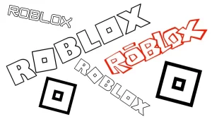 coloriage Roblox pour enfants a imprimer