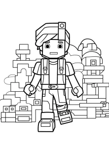 a imprimer coloriage Roblox gratuit