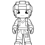 coloriage Roblox pour enfant