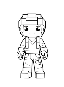 coloriage Roblox pour enfant