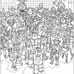 coloriage Roblox pour enfants