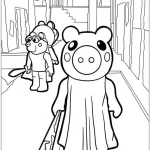 coloriage Roblox pour enfants a imprimer gratuit