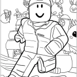 coloriage Roblox à imprimer pour enfant de 10 ans