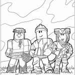 coloriage Roblox et apprentissage