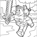 a imprimer coloriage Roblox gratuit