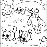 coloriage Roblox a colorier en ligne gratuitement