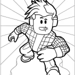 imprimer coloriage Roblox pour enfant