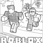 coloriage Roblox a imprimer gratuitement