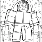 coloriage Roblox a imprimer gratuitement