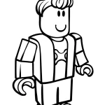 coloriage Roblox gratuit à imprimer