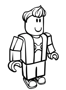 coloriage Roblox gratuit à imprimer