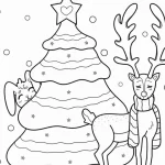 coloriage Sapin a imprimer gratuit
