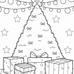 a imprimer coloriage Sapin gratuit