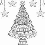 coloriage Sapin pour enfants