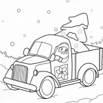 coloriage Sapin et apprentissage