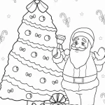 coloriage Sapin pour enfants