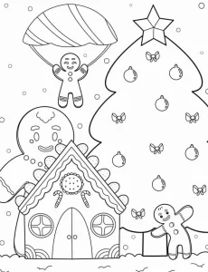 coloriage Sapin pour enfants