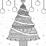 imprimer coloriage Sapin gratuit