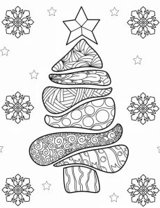 coloriage Sapin gratuit a imprimer