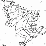 coloriage Sapin pour enfants à imprimer