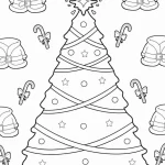 coloriage Sapin à imprimer pdf gratuit