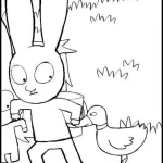 coloriage Simon à imprimer pour enfant de 3 ans