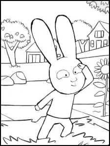 coloriage Simon à imprimer gratuitement pdf