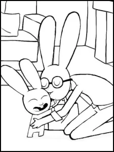 télécharger coloriage Simon gratuit