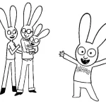 coloriage Simon d