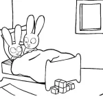 coloriage Simon a dessiner en ligne