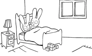 coloriage Simon a dessiner en ligne