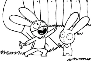 coloriage Simon pour enfants a imprimer