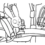 coloriage Simon educatif pour enfant