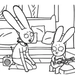 coloriage Simon pour enfants à imprimer