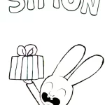 coloriage Simon gratuit pour enfants