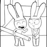 coloriage Simon à imprimer a4