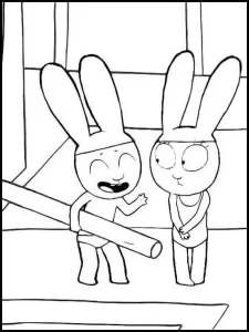 coloriage Simon à imprimer a4
