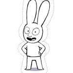 image pour coloriage Simon enfant