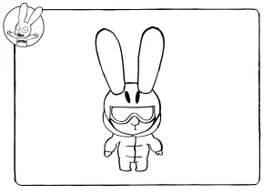 coloriage Simon à imprimer pour enfant de 10 ans