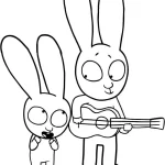 coloriage Simon d