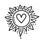 coloriage Soleil et découpage à imprimer